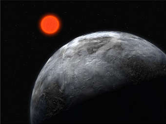 ������� � ������ Gliese 581 ������� ���������. ����������� NASA/JPL