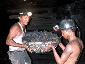 ������� �� ������� Coal India. ���� &copy;AFP