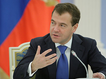 Дмитрий Медведев. Фото пресс-службы президента РФ