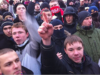 Участники митинга на Манежке. Фото пользователя varlamov 
