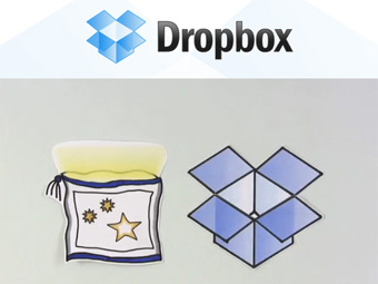 �������� � ����� dropbox.com