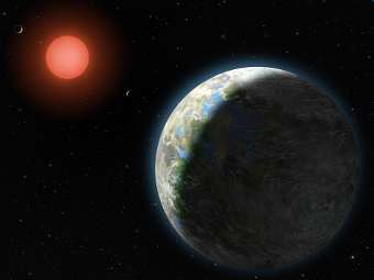 ��������� ������� ������ Gliese 581 ������� ���������. ����������� � ����� nasa.gov