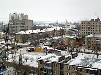 Вид на Волгоград. Фото пользователя JiBr с сайта panoramio.com