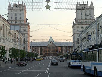Железнодорожный вокзал в Минске. Фото РИА Новости, Руслан Кривобок