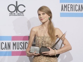 ������ ����� �� ��������� American Music Awards. ���� &copy;AFP
