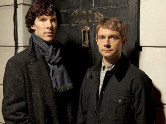 Шерлок Золмс и доктор Ватсон в сериале BBC One