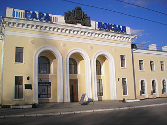 Вокзал в Тирасполе. Фото Alexander Sokolov