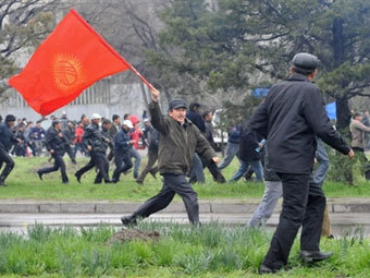 Мятеж в Бишкеке. Архивное фото ©AFP