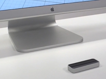 Кадр из видеоролика, снятого Leap Motion