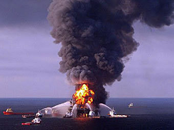 ����� �� ��������� Deepwater Horizon. ���� �� ������ &copy;AFP