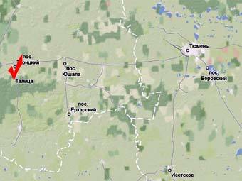 ������ �� ����� � ����� Google Maps