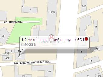 ����� ������������. ����������� � ����� nakarte.rambler.ru