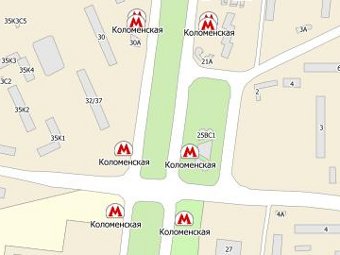 ����� ������������ � ����� nakarte.ru
