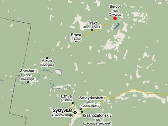 ������ �� ����� � ����� Google Maps