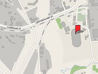 ������� "����" �� ����� �������� ������ � ����� Google Maps