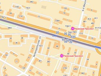 ����� ������������ �� �����. �������� � ������� maps.ya.ru